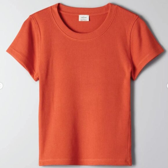 Aritzia Wilfred Go-To Crewneck t-shirt large - Picture 2 of 3